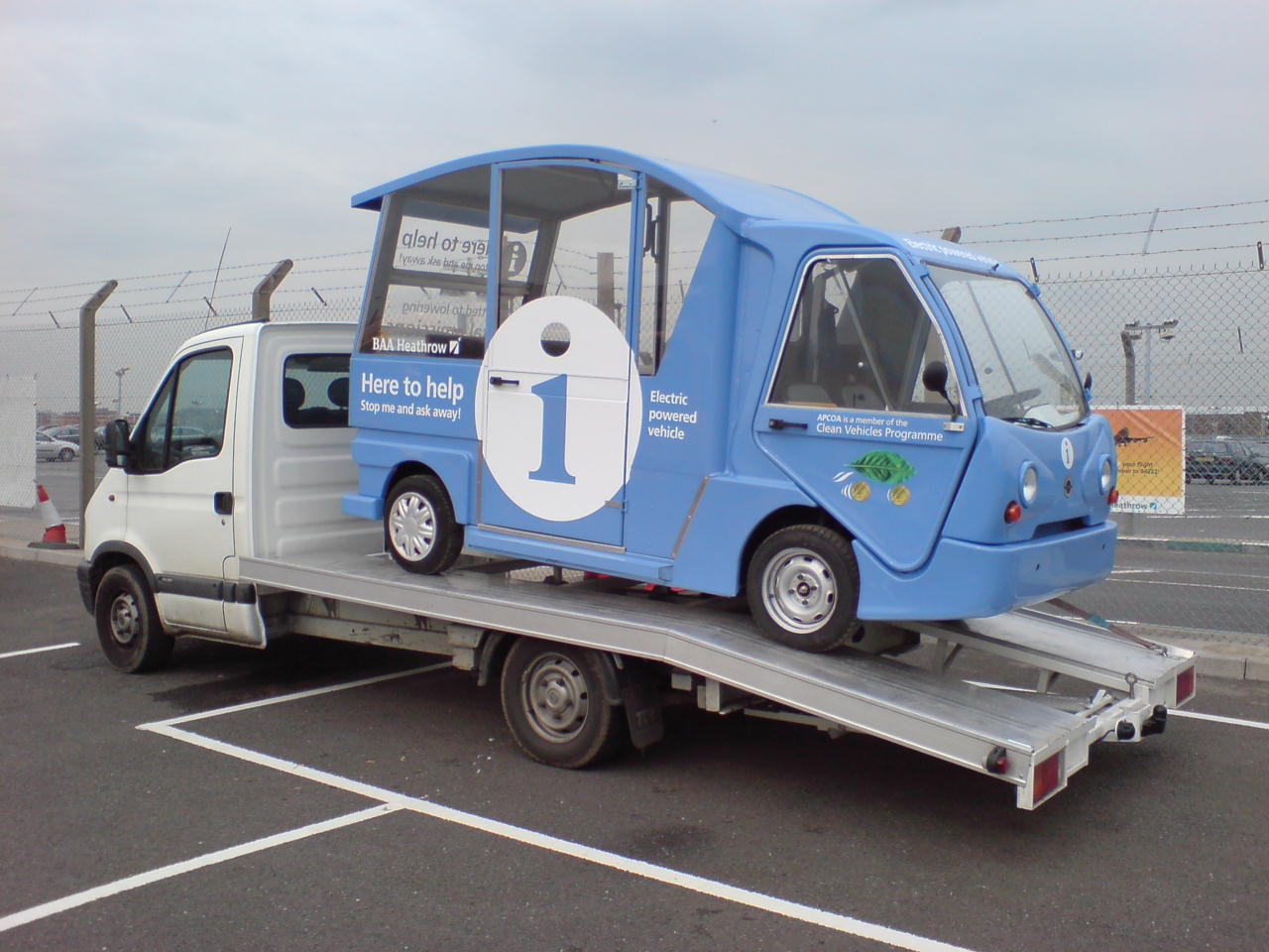 Electric Airport Vehicle.